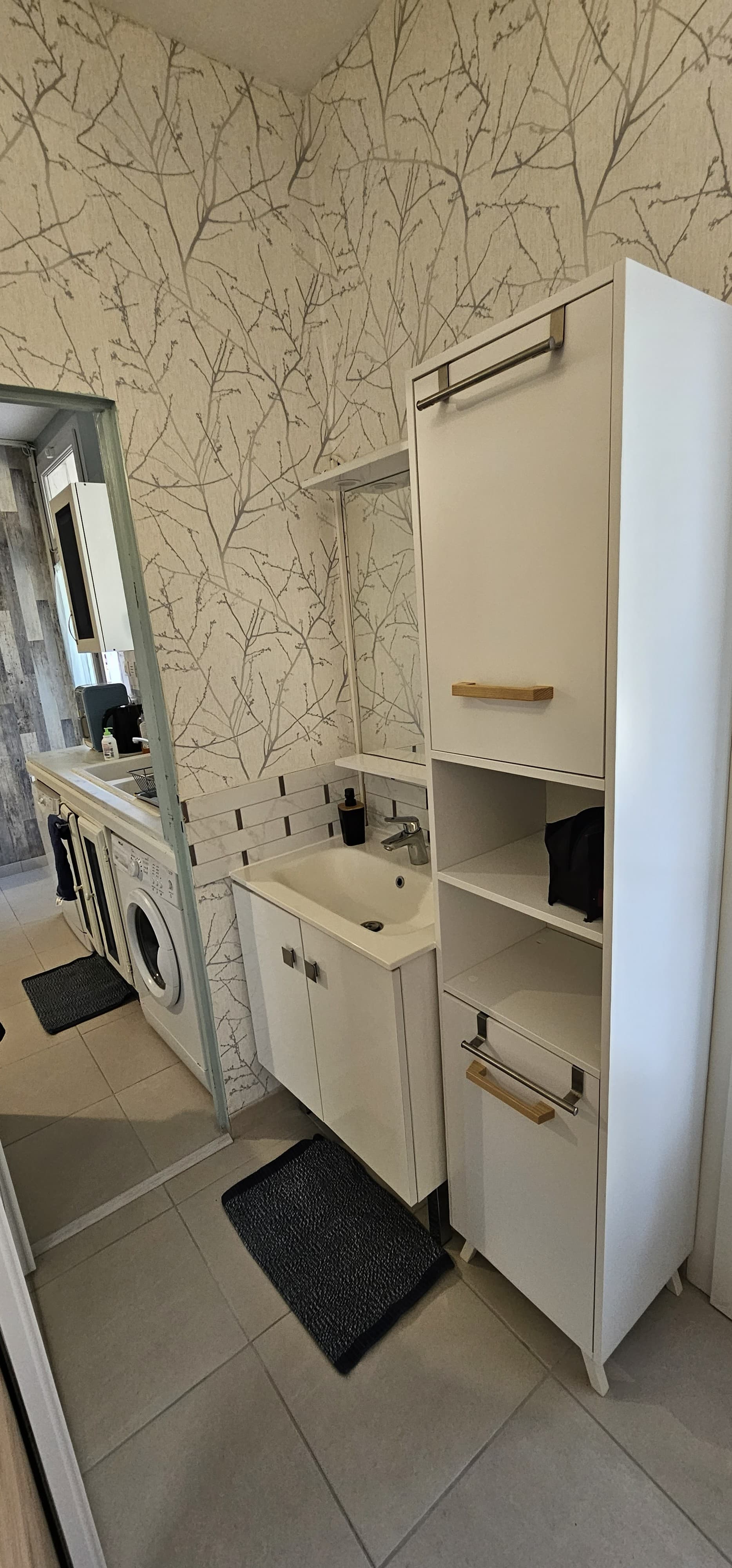 Salle d'eau rénovée