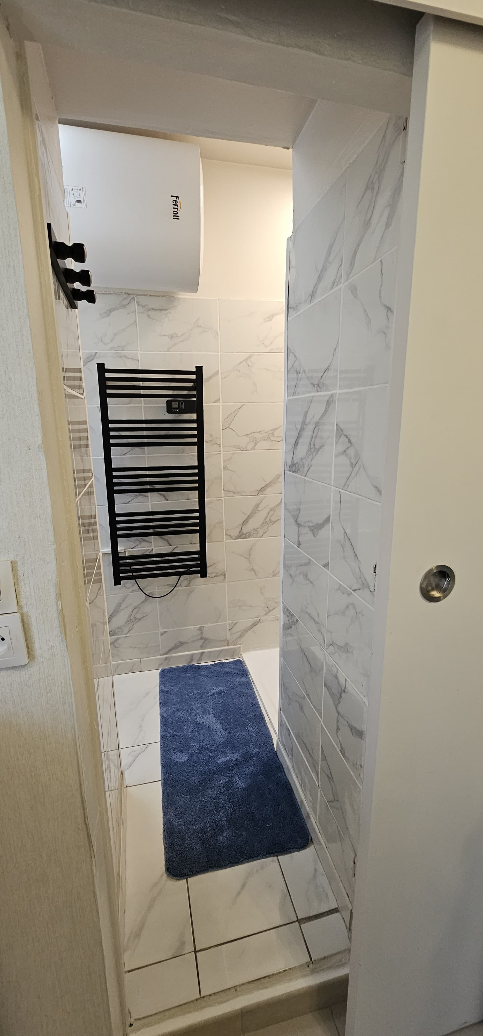 Douche à l'italienne