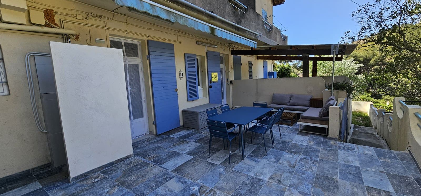 Autre vue de la terrasse
